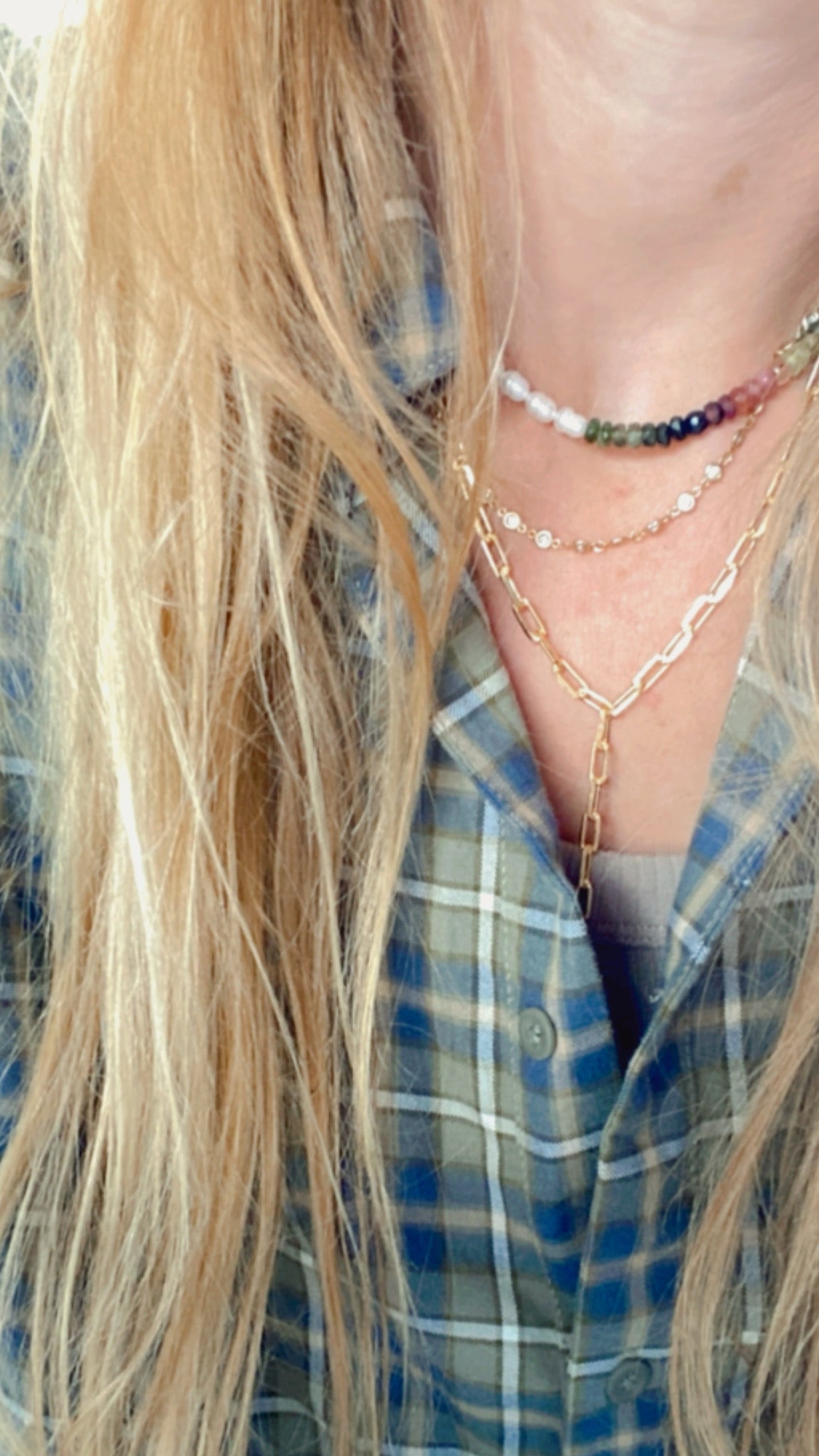 Lariat Lou Chain Necklace