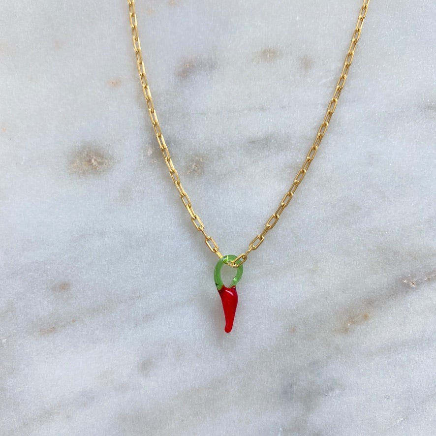 Hot Chili Pepper Necklace
