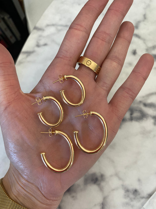 Elegant Tube Hoops