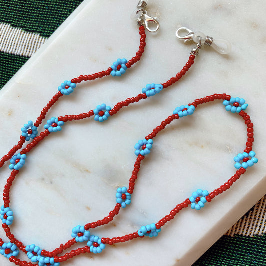 Beaded Daisy Glasses Chain