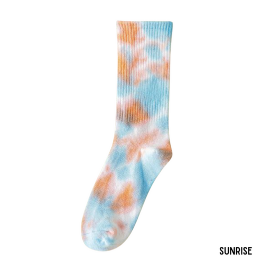 Tie Dye Tube Socks