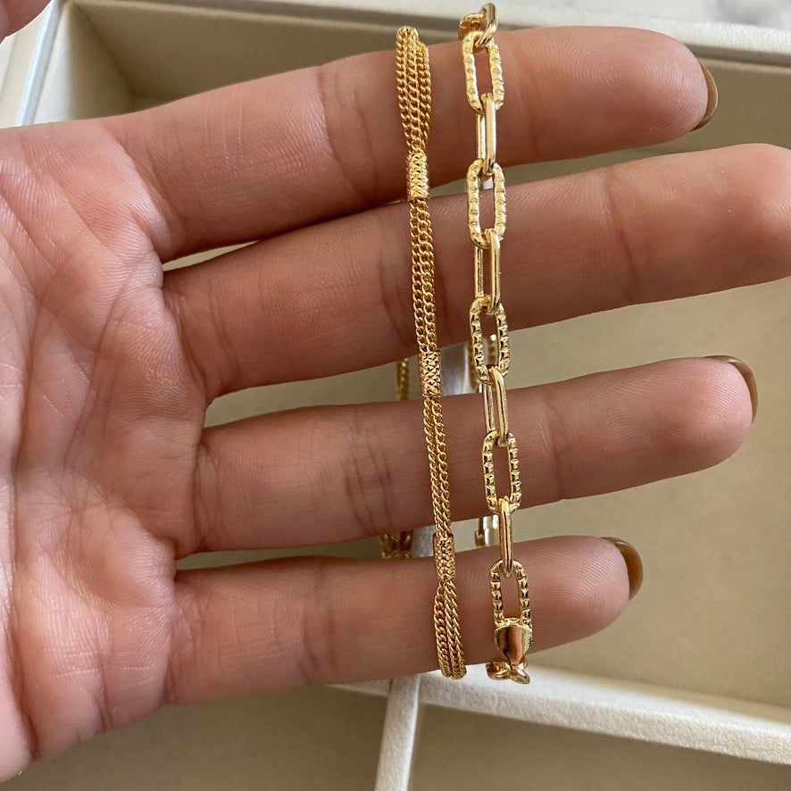Fancy Lou Chain Bracelet
