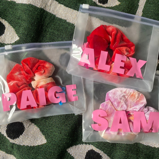 Personalized Clear Pouch