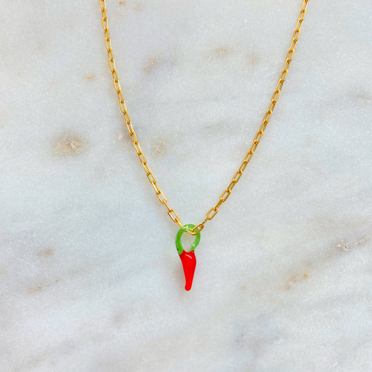 Hot Chili Pepper Necklace