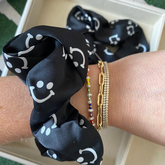 Smiley Scrunchie