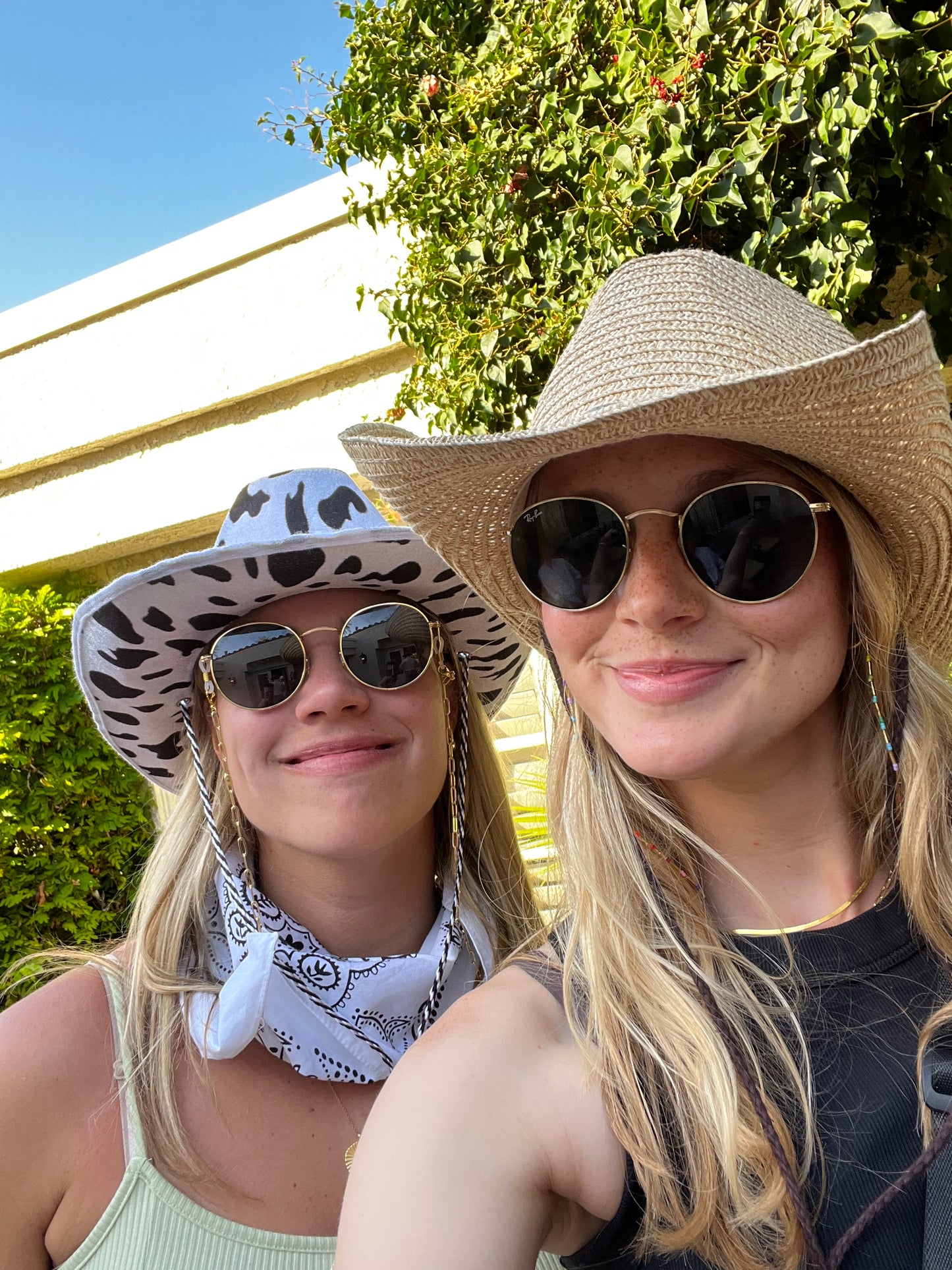 Beaded Golden Rainbow Glasses Chain