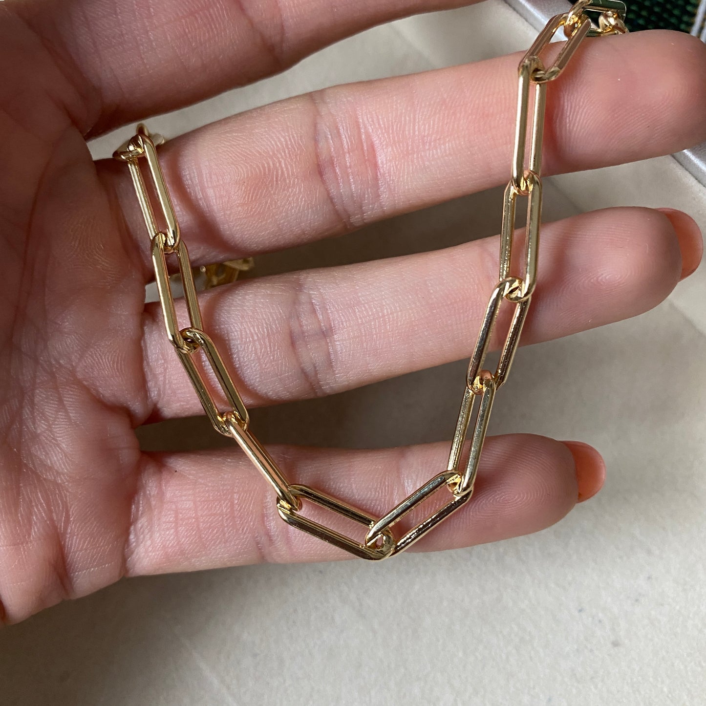 Thick Lou Chain Anklet