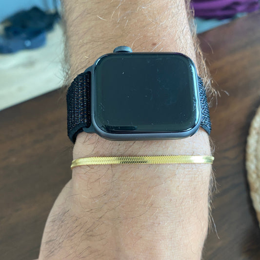 Men's Herringbone Chain Bracelet