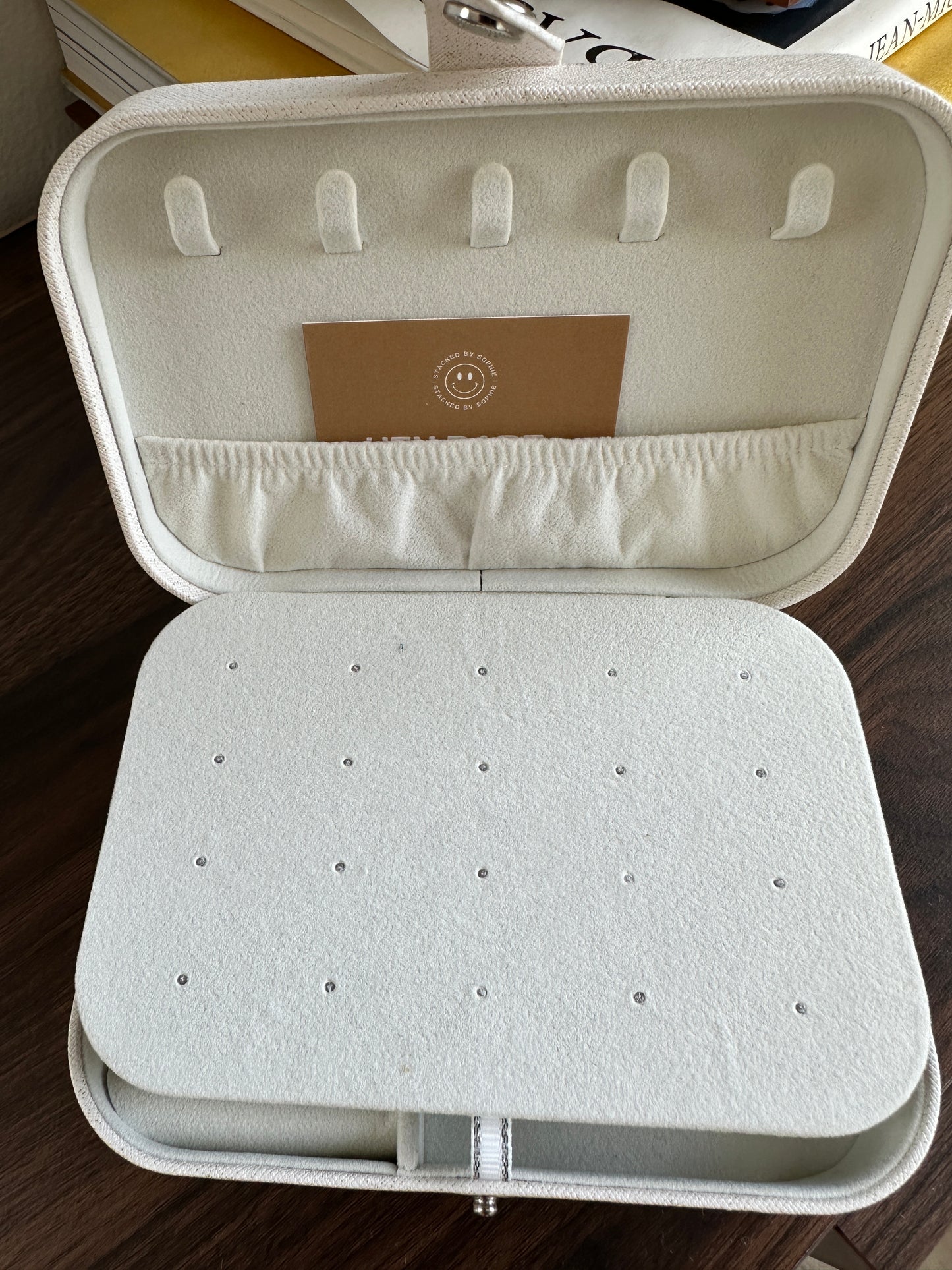 Large Travel Jewelry Case