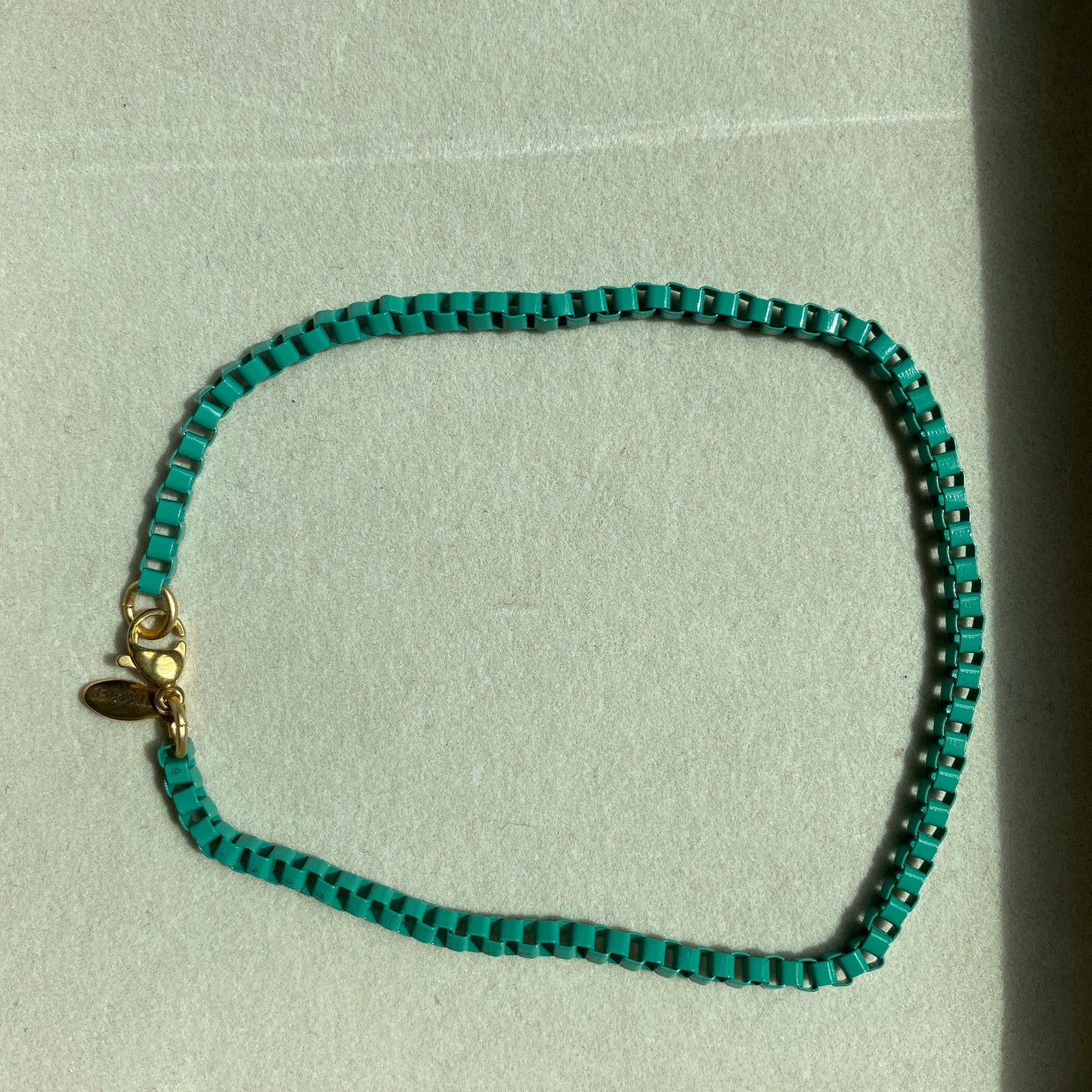 Enamel Chain Anklet