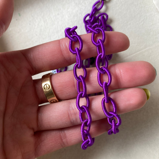 Custom Text Silk Glasses Chain