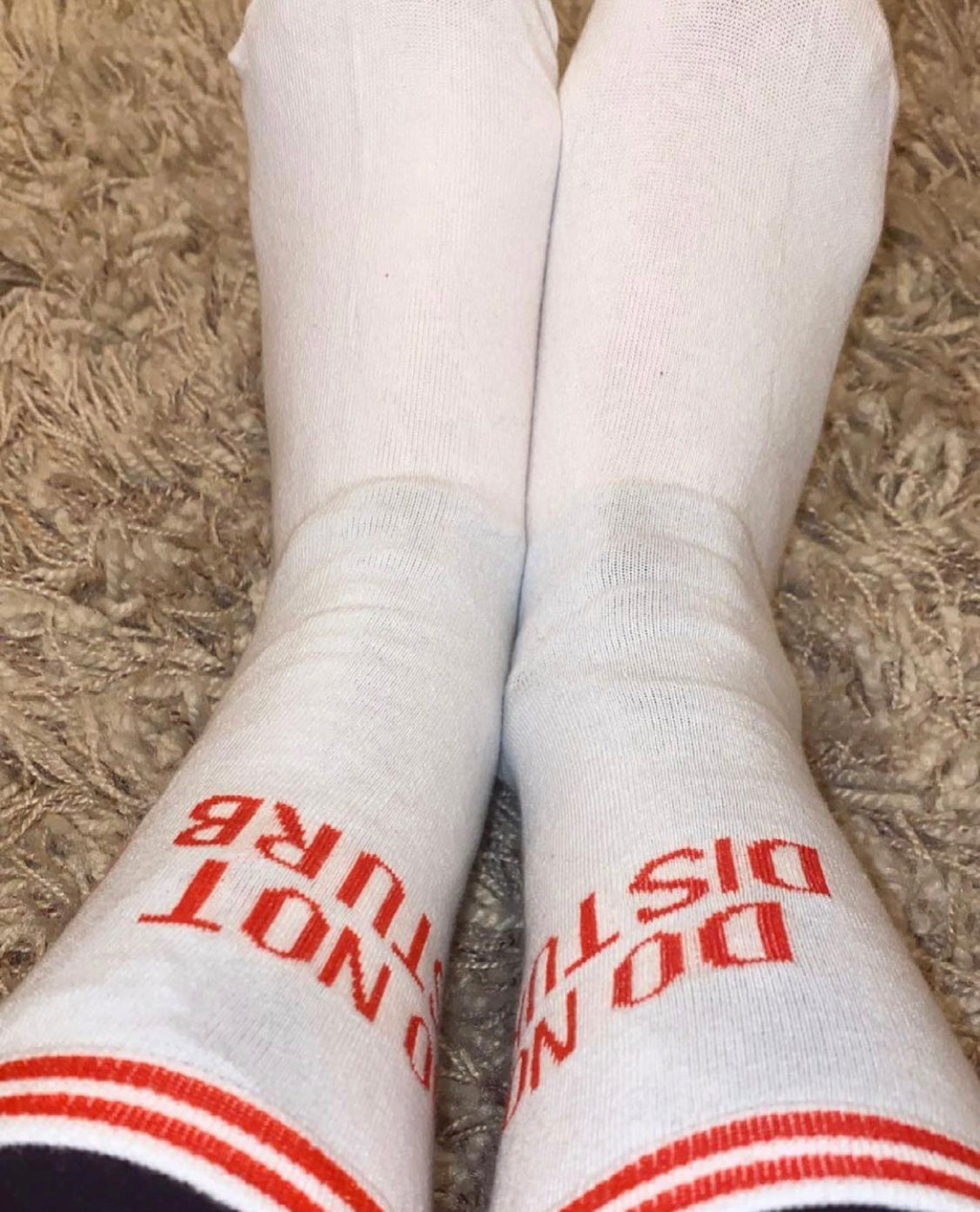 Do Not Disturb Socks