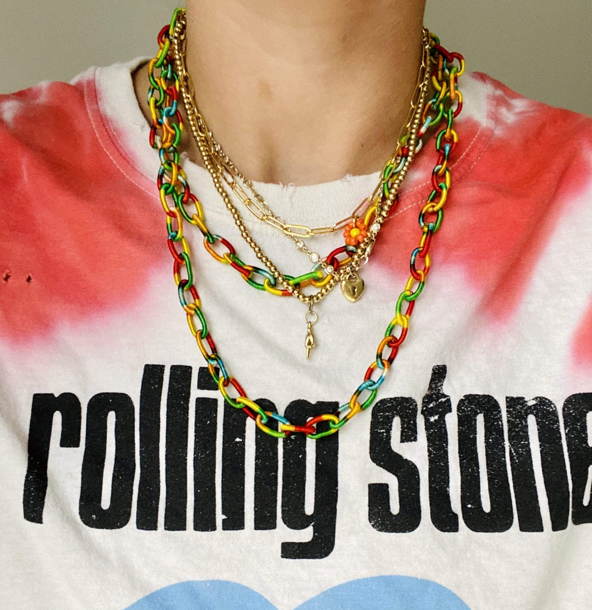 Rainbow Silk 2in1 Chain