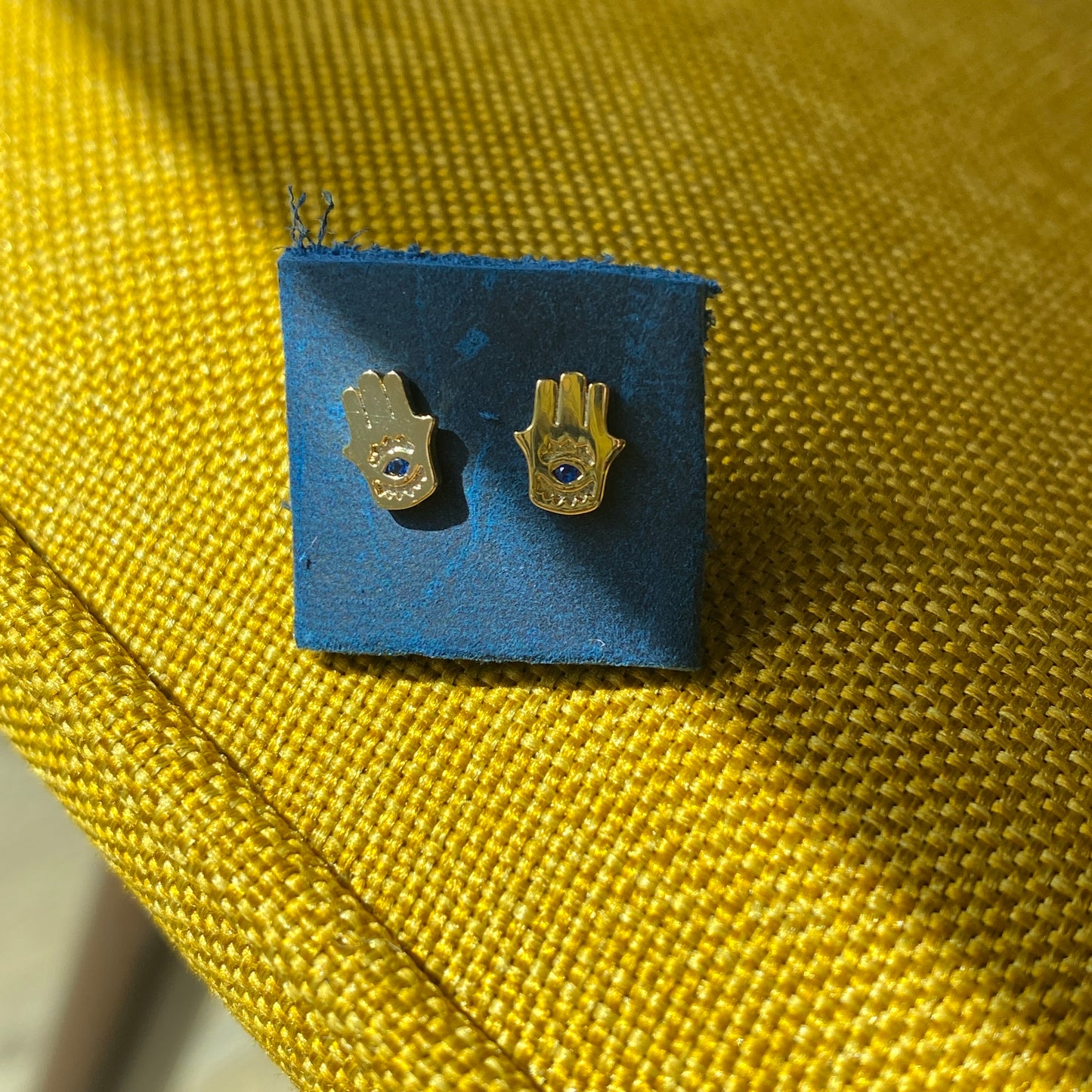 Hamsa Stud Earrings