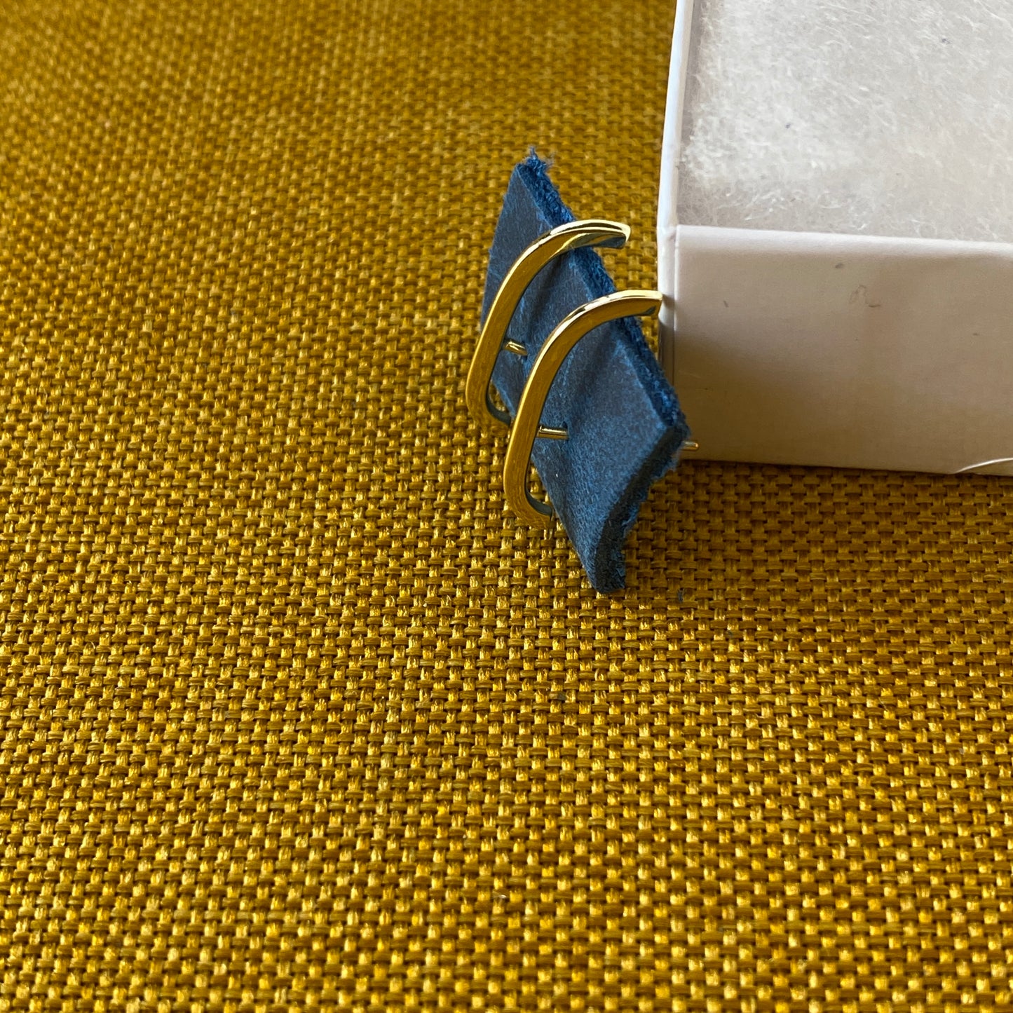 Gold Suspender Studs