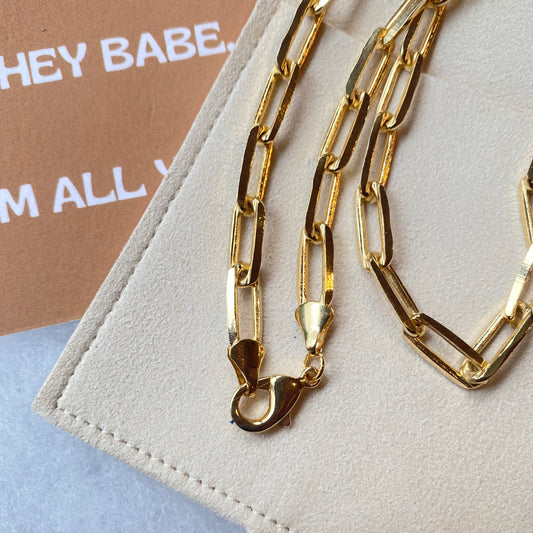 Thick Lou Chain Necklace