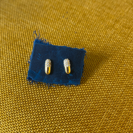 Take a Chill Pill Studs