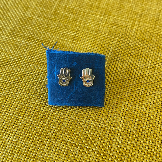 Hamsa Stud Earrings