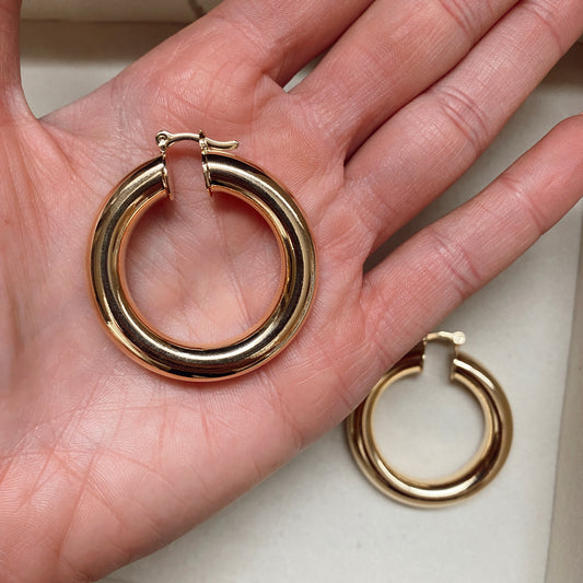 Large Tube Hoops