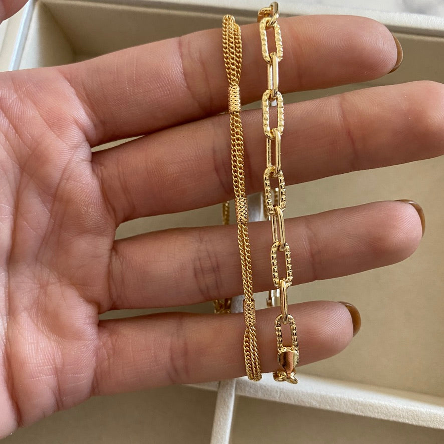 Fancy Lou Chain Bracelet