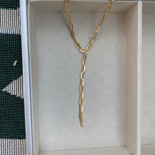 Lariat Lou Chain Necklace