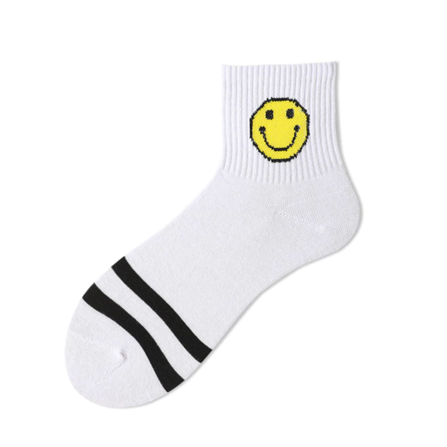 Smiley Tube Socks