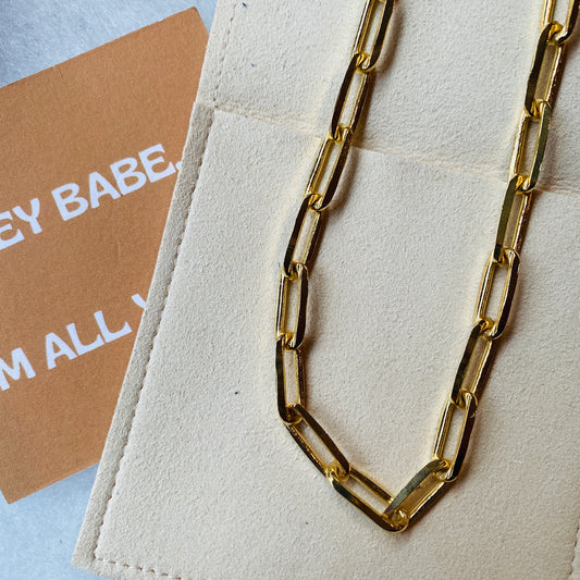 Thick Lou Chain Necklace