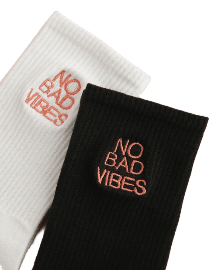 No Bad Vibes Socks