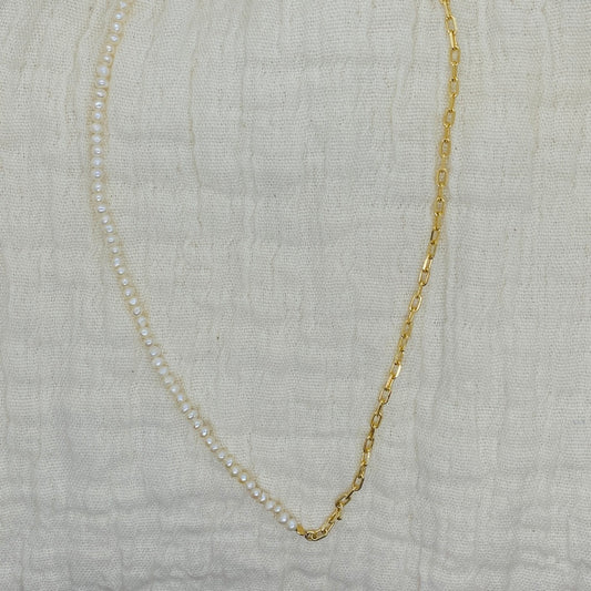 Pearl / Lou Chain Necklace