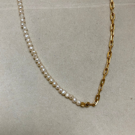 Pearl / Lou Chain Necklace